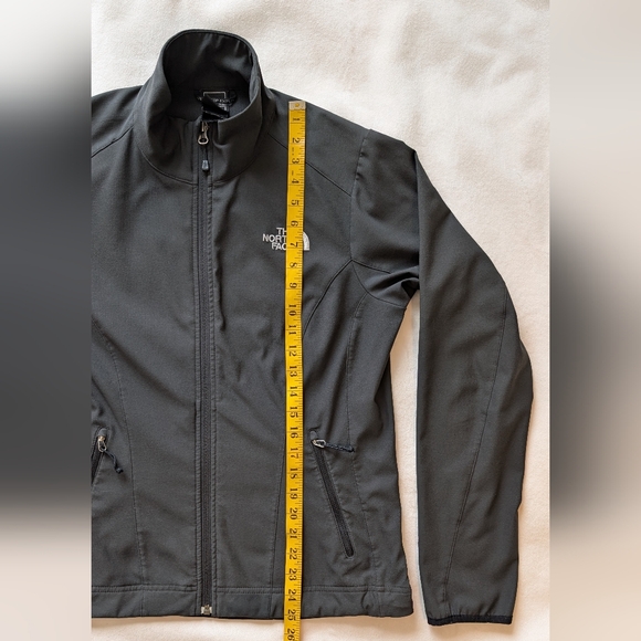 The North Face Apex Bionic Women’s Jacket Graphite Gray Softshell Zip Up Size M - Picture 4 of 16